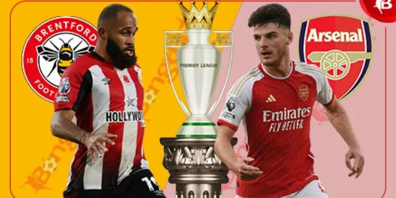 Đội hình ra sân của trận đấu Brentford vs Arsenal