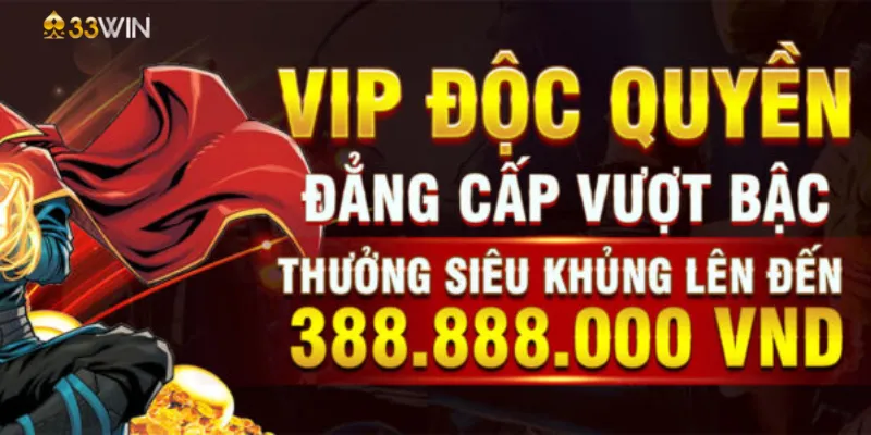 Những điểm nổi bật trong ưu đãi sinh nhật 33Win